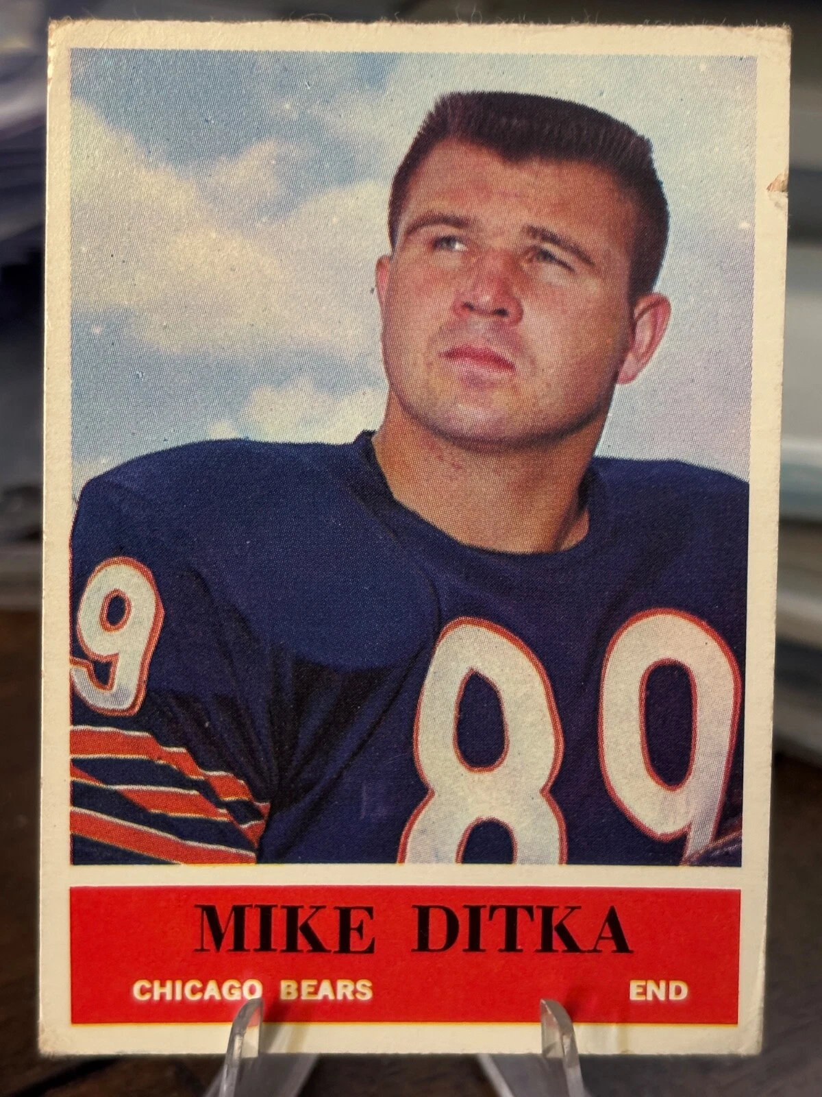 Mike Ditka trading card