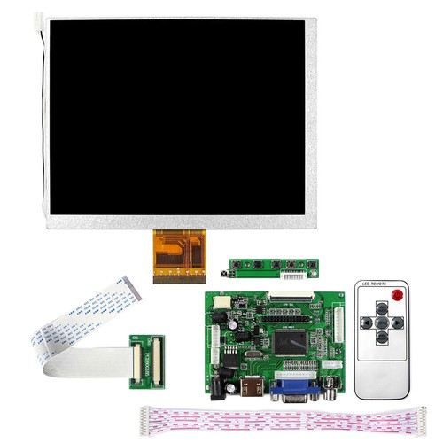 7"Inch CLAA070MA0ACW LCD LVDS TTL Tcon DVI VGA Display Driver Controller Board - 第 1/6 張圖片
