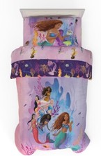 Disney Little Mermaid Live "Voice of the Sea" Kids Bed Set-AB0CP6DWFYC2