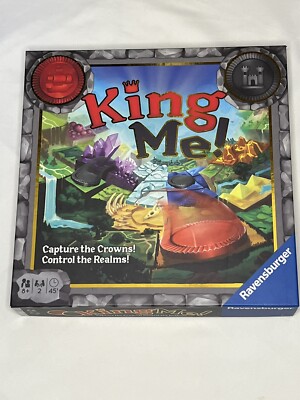 Ravensburger KING ME! Strategy Board Game - Complete