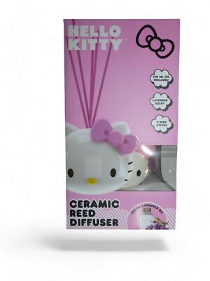 Hello Kitty Reed Diffuser Lavender Scented Ceramic Brand New in Box