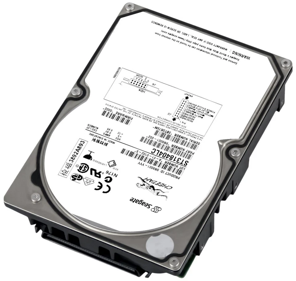 Hard Drive Seagate Cheetah ST318404LC 18.2GB 10000RPM 4MB SCSI U160 3.5'' - Image 2 of 3
