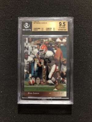 1993 Upper Deck SP MARK CARRIER #57 BGS GRADED 9.5   GEM MINT   A