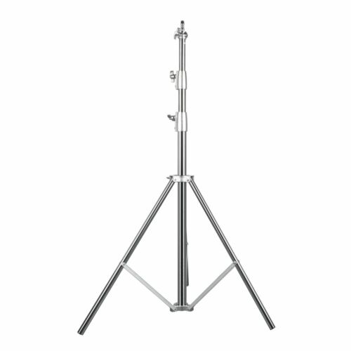 UK 2.8m Heavy Stainless Steel Foldable Light Stand For Studio LED Light Softbox - Picture 2 of 8