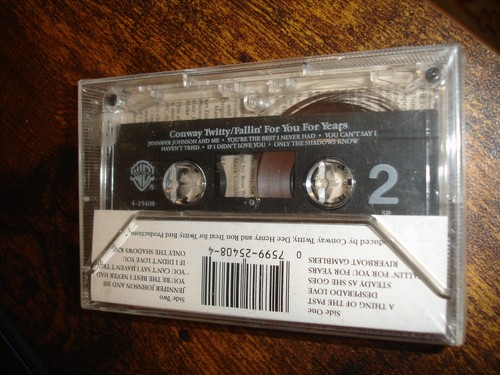 SEALED NEW Casette Conway Twitty Fallin' For You For Years - Picture 2 of 3