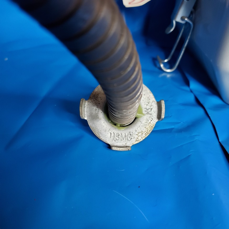 Blitz Fuel & Tool Mate USMC 1 1/2 Gallons 5.7 Liters Gas Can Tool Box