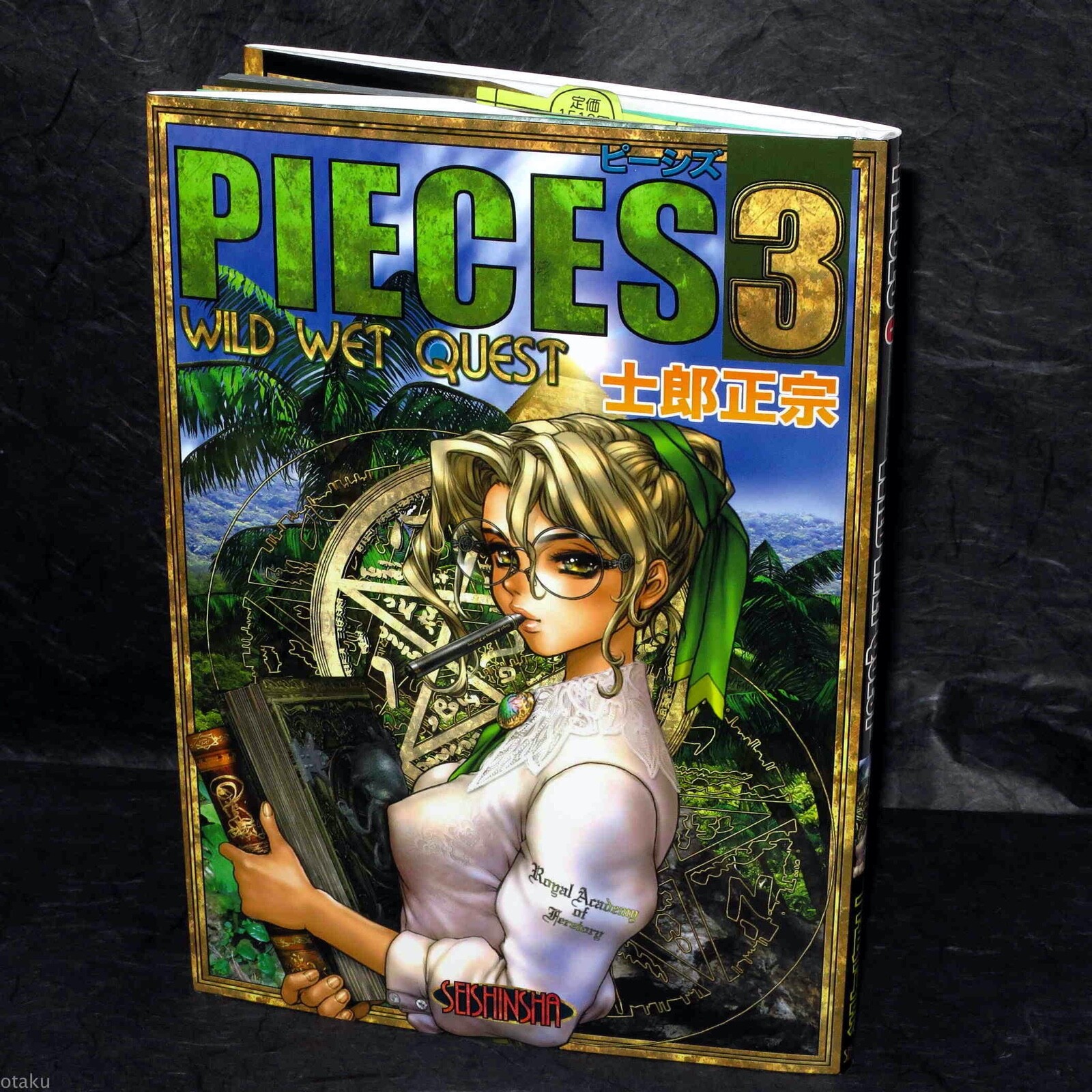 masamune-shirow-pieces-3-wild-wet-quest-anime-manga-girls-art-book-new