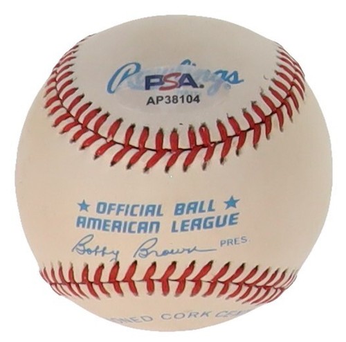 MAURY WILLS d.2022, Los Angeles Dodgers Signed OAL Baseball (PSA) - Picture 9 of 9