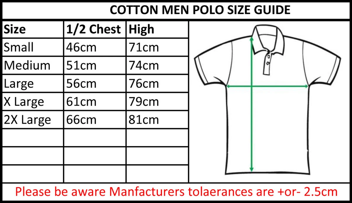 2 Pack Mens Cotton Blank Plain Jersey Golf Polo Collared T Shirt Tee Tops Bulk