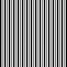 Kimberbell Basics Mini Awning Stripe Black - Maywood Studio - Cotton 1/2 yd