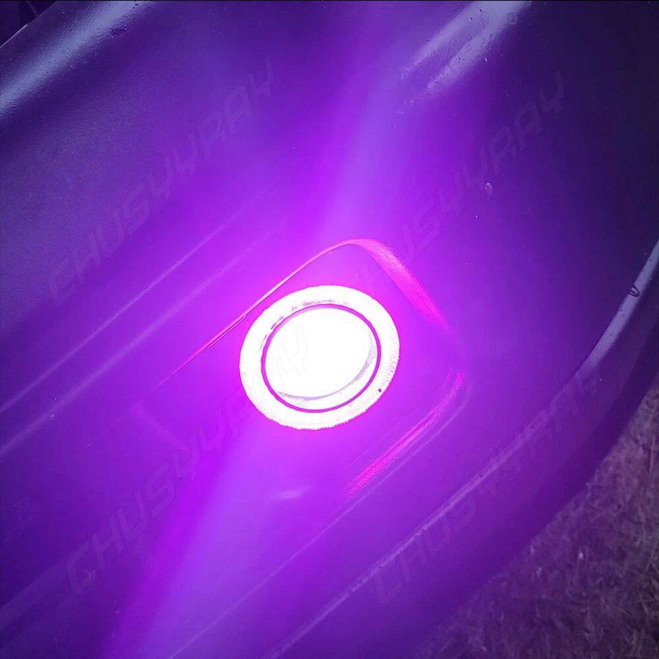 Para BMW 320i 328i 335i 525i 528i 535i xDrive 2 piezas LED luz antiniebla bombilla rosa púrpura Foto 4 de 4