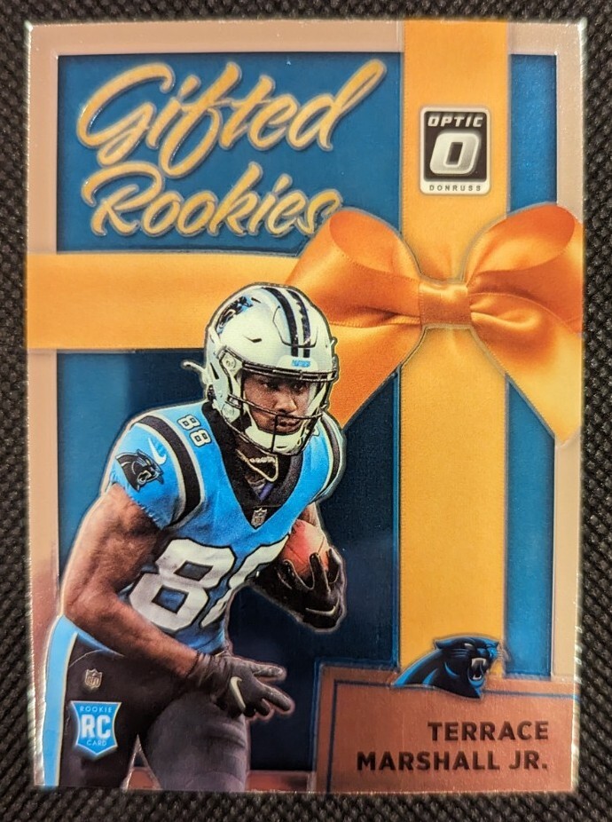2021 Panini Donruss Optic TERRACE MARSHALL JR RC #GR-18 Gifted Rookies Panthers