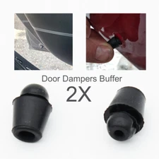 2Pcs Universal Car Door Bumper Dampers Buffer Pad Anti Shock Bump Stop Rubber US