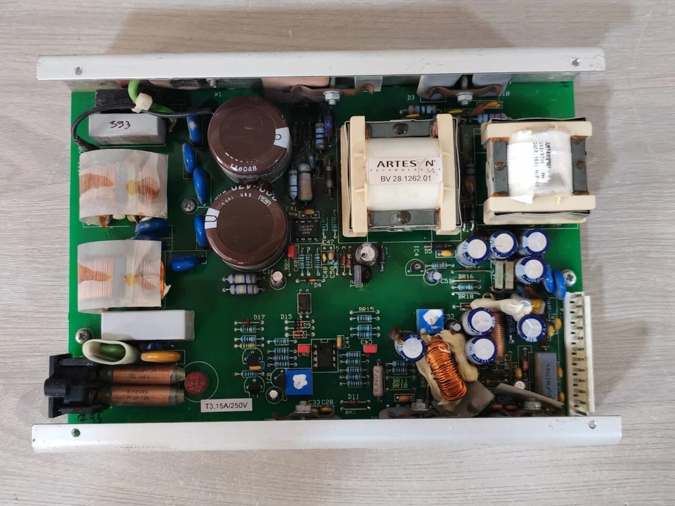 Placa de repuesto Artesyn SMP/OC150/M4/HIR P/N: 91.0001,17 Rev. Fuente de alimentación B Foto 3 de 4