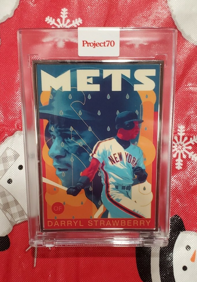 Darryl Strawberry Project70 カード 2021 Topps Project70 #738a Artist Proof #14/51 Darryl Strawberry