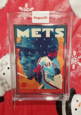 2021 Topps Project70 #738a Artist Proof #14/51 Darryl Strawberry