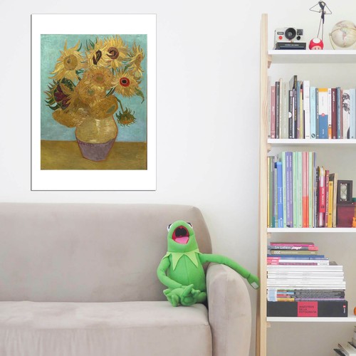 Vincent Van Gogh Sunflowers, 1889 Wall Art Poster Print - Picture 12 of 12