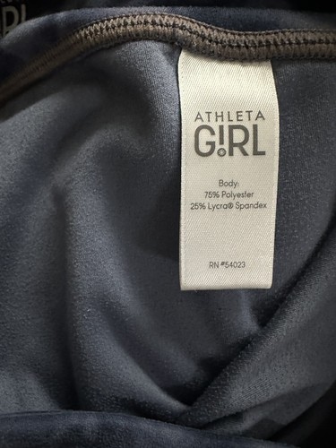 Athleta Girl Salutation Leggings Tie Dye Crop Size L/ 12 Preowned - Picture 5 of 8