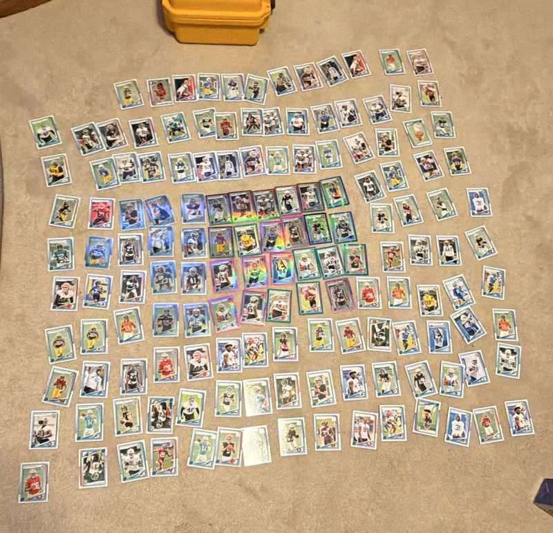 🔥150 RATED ROOKIE CARD LOT 🔥 BIG NAMES- JEANTY!-SHOUGH!! ETC🔥