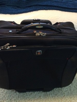 Wegner Legacy Series XE Brief Wheeled Laptop Case/Travel Telescoping Quality Lux