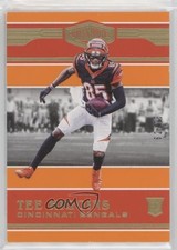 2020 Panini Plates & Patches Rookies Orange 62/75 Tee Higgins #168 n0c