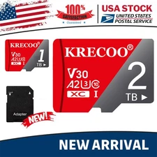 1TB 2TB 128GB 256GB Micro SD TF Card Memory Card High Speed Memoria & Adapter