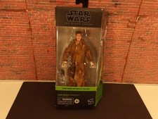 HAN SOLO ENDOR TRENCHCOAT  05 ROTJ Black Series 6  Figure Star Wars Harison Ford