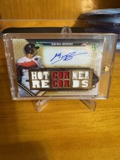 2021 Topps Triple Threads Autograph Relics Rafael Devers Auto Gold /9 RC SP