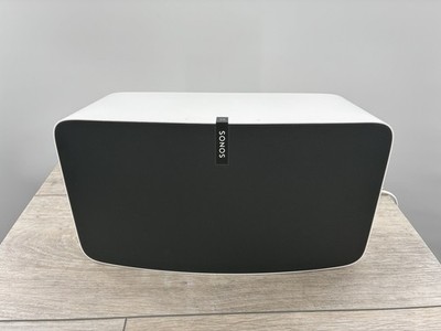 Sonos Play 5 Gen 2 S100 White Smart Speaker Wireless Tested Works Great 3 Woofer