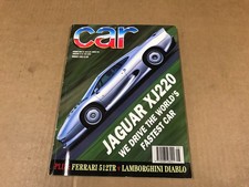 Vintage Car Magazine - "Jaguar XJ220" - August 1992