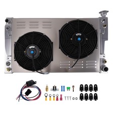622 3 Row Aluminum Radiator Shroud Fan Kit for C1500 C2500 K1500 K2500 88-96
