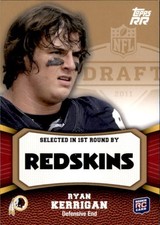 Ryan Kerrigan 2011 Topps Rising Rookies Gold Parallel Rookie Card #144. rookie card picture