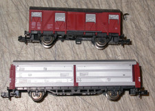 FLEISCHMANN N Gauge Sliding Door Freight Car ...
