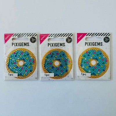 PIXIGEMS by Pipsticks Ruby DOTTIE DONUTS 3 pcs