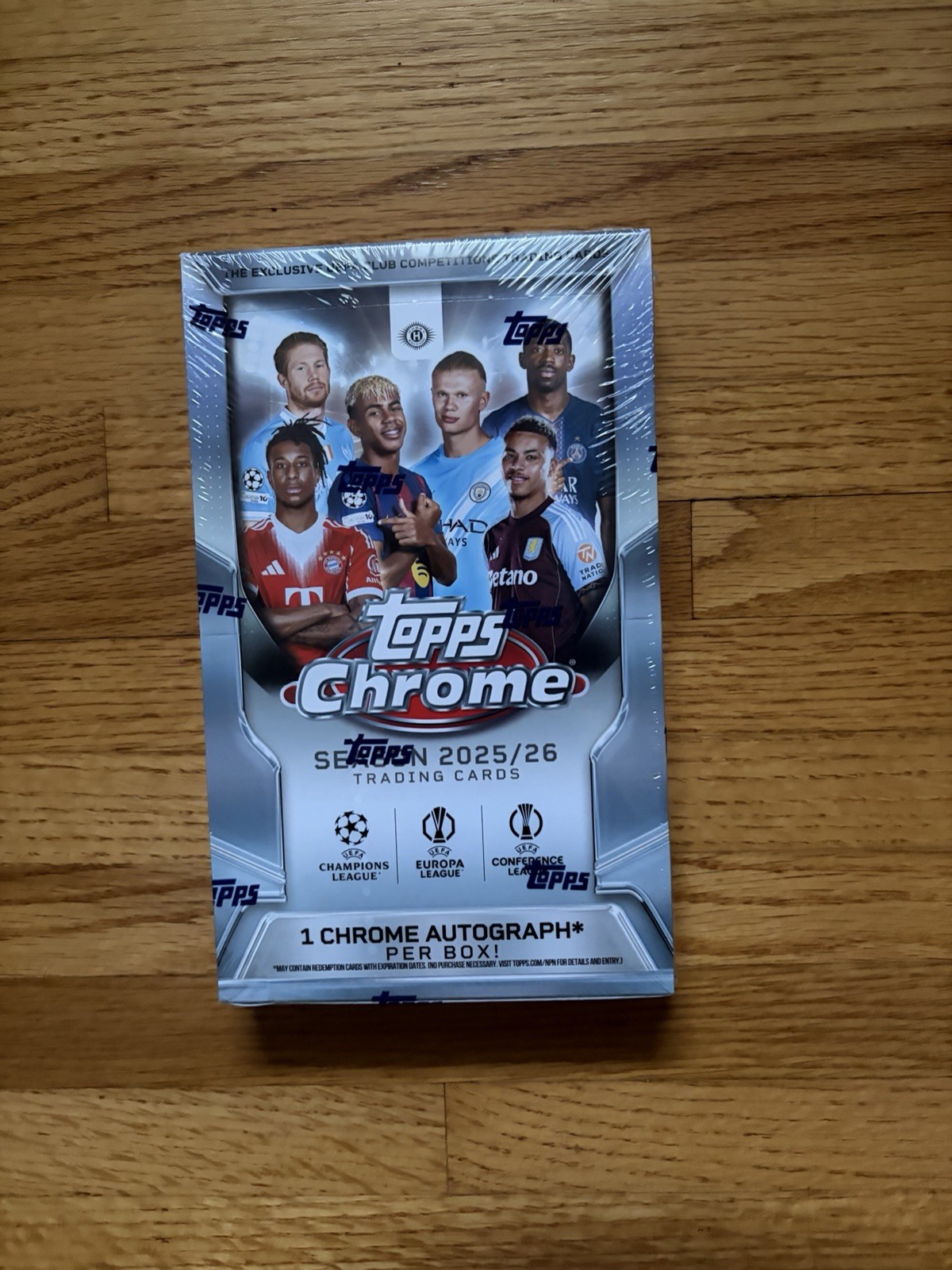 Hobby Box Soccer Cards 2025 Topps Chrome UEFA trading card — raw and PSA graded price guide