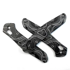 Aluminium Alloy Folding Knife Grip Handle Patches for Spyderco 0sborne 940