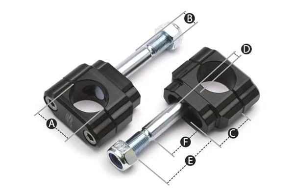 For Honda CRF150R 2007-2021 Renthal CL002 Bar Mounts Foto 2 de 2