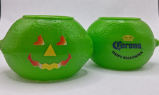 Vintage Corona Beer Halloween Lime Bottle Topper - Jack-O-Lantern Promo Rare Y2K