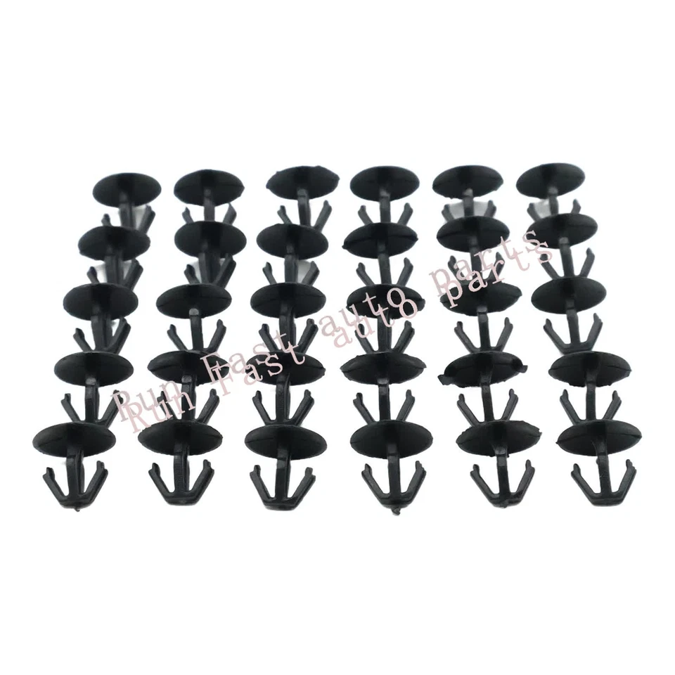 30x Clip de retención de sello de capó retenedor de plástico para Acura RL RDX MDX 1999-2005 Foto 4 de 4