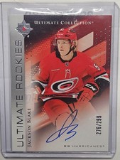 2024/25 Upper Deck Ultimate Jackson Blake Rookie Auto #/299 Carolina Hurricanes 