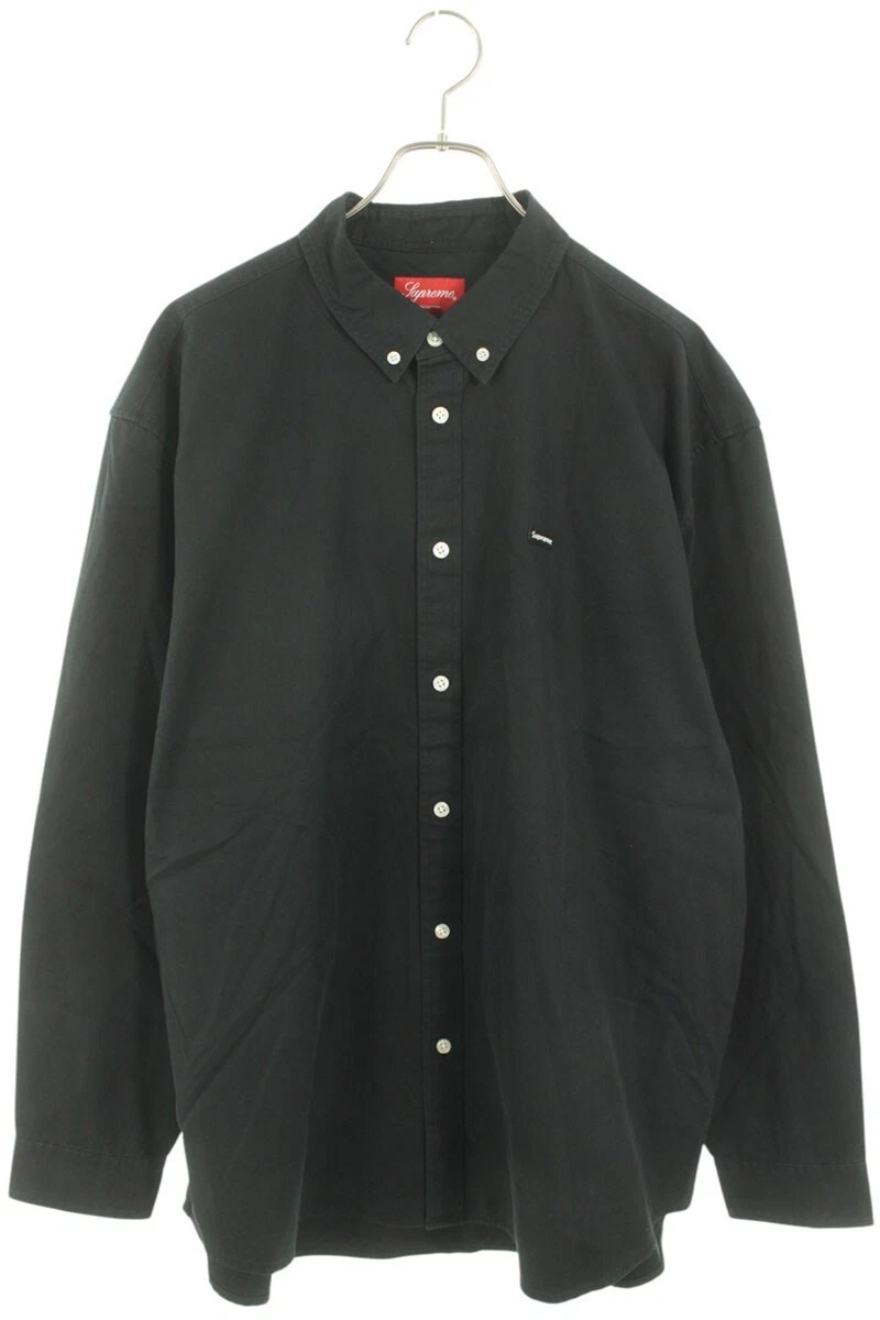 Chemise Supreme manches longues taille XL petite boîte chemise petite boîte logo manches longues