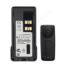 Battery with belt clip for Motorola PMNN4488A NTN8128A NNTN8129AR PMNN4407A