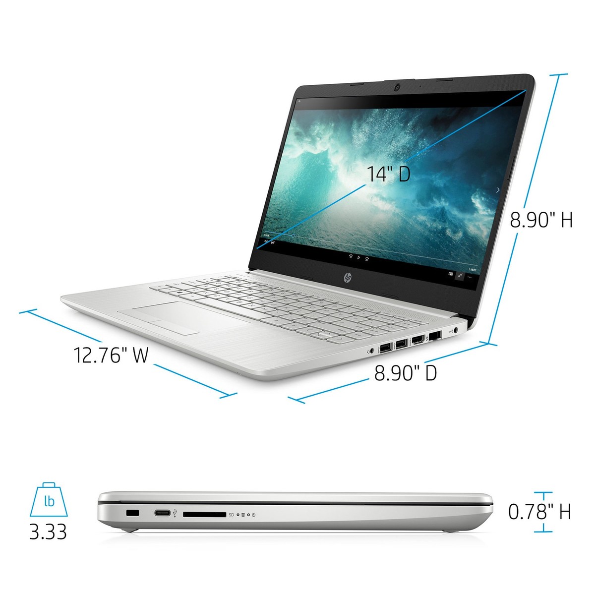 HP 14-dk1035wm 14