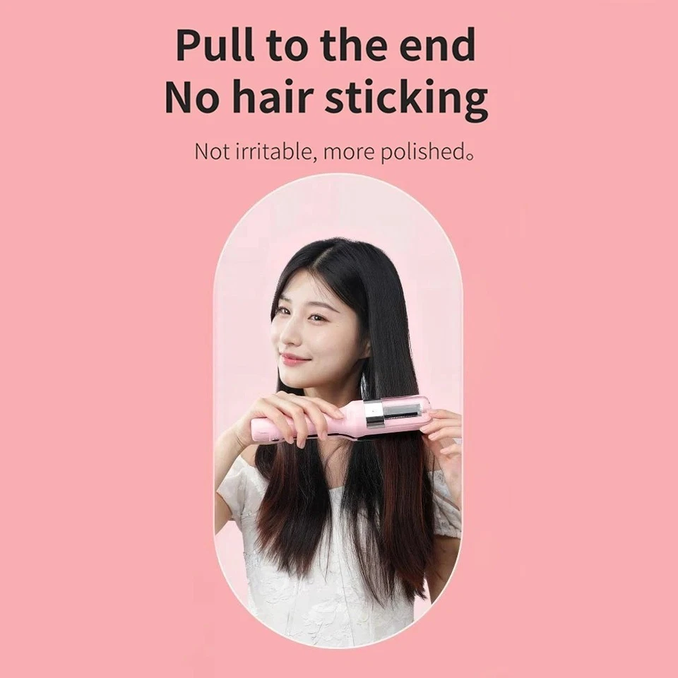 Cortadora de pelo de punta dividida cortadora automática inalámbrica para cabello seco y dañado Foto 4 de 4