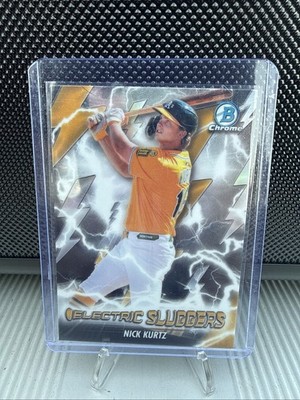 2026 Bowman Electric Sluggers Nick Kurtz #ES-22 Athletics
