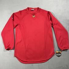 Chicago Blackhawks Sweatshirt Mens M Red  Therma Base NHL Hockey Pullover