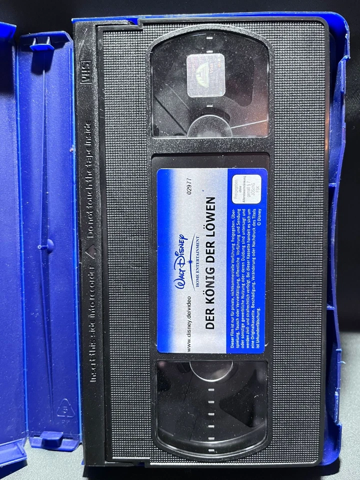 Disney 	König der Löwen	Videokasette 	198 - Bild 3 von 3