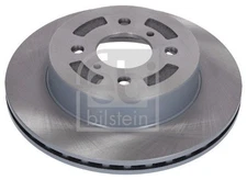 2x Febi Front Vented Brake Discs Fits Suzuki Ignis 257mm