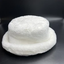 Women's/Men’s Fuzzy Bucket Hat Winter Fluffy Furry Plush Faux Fur Hats Soft