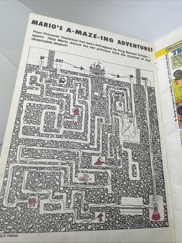 Super Mario Bros #1 No Price Variant Nintendo Comics Valiant 1991. w/cards. - Picture 6 of 15